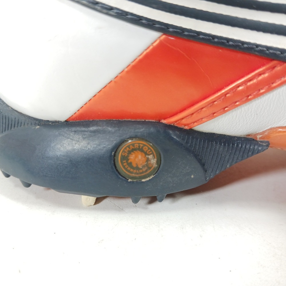 Puma ArchTec Golf Shoes White Orange Navy Blue SmartQuill Spiked 185320-01 US 7 - Picture 9 of 11